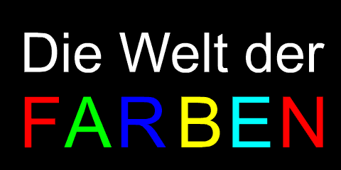 Welt der Farben