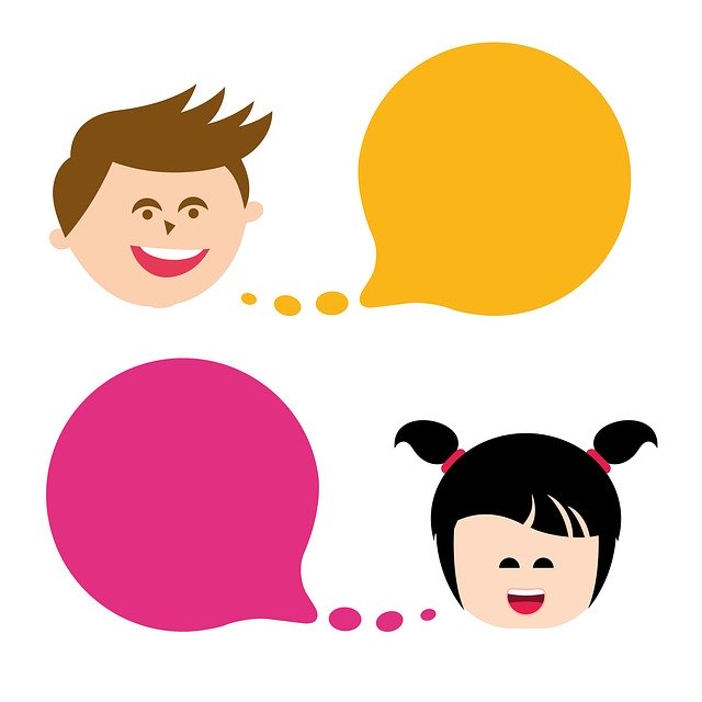 Kids speaking Pixabay