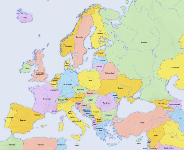 Europakarte