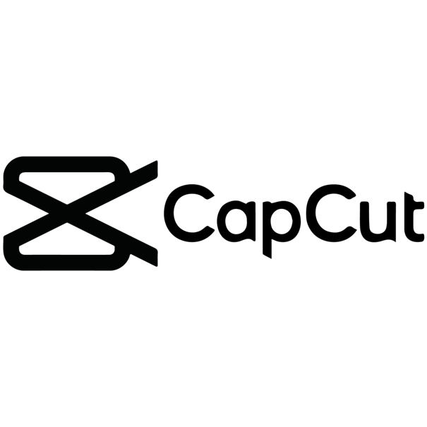 Logo des Videoschnittprogramms CapCut