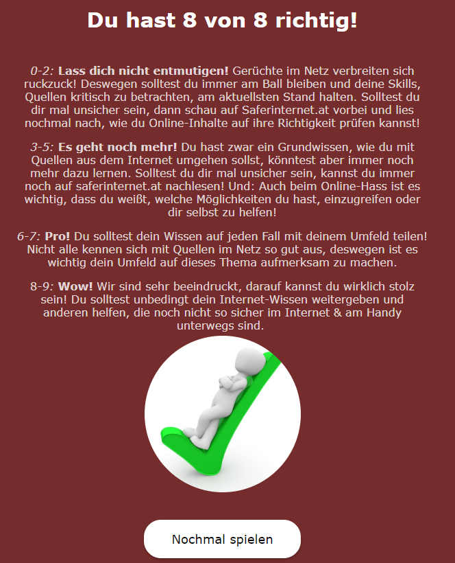 Quellenkritik Quiz Screenshot
