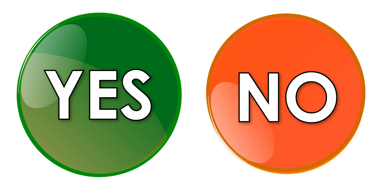 yes no