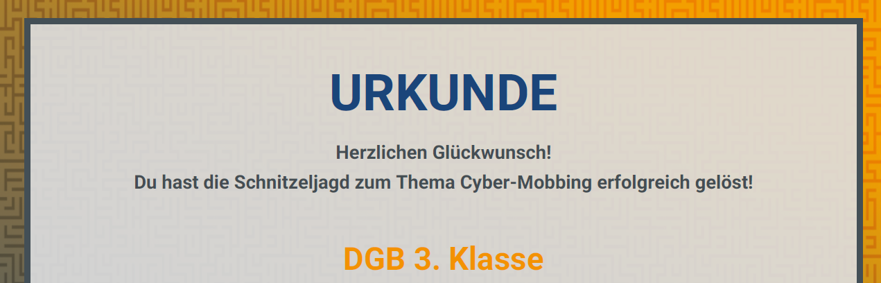 Urkunde