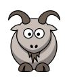 https://openclipart.org/detail/17824/cartoon-goat (by lemmling)